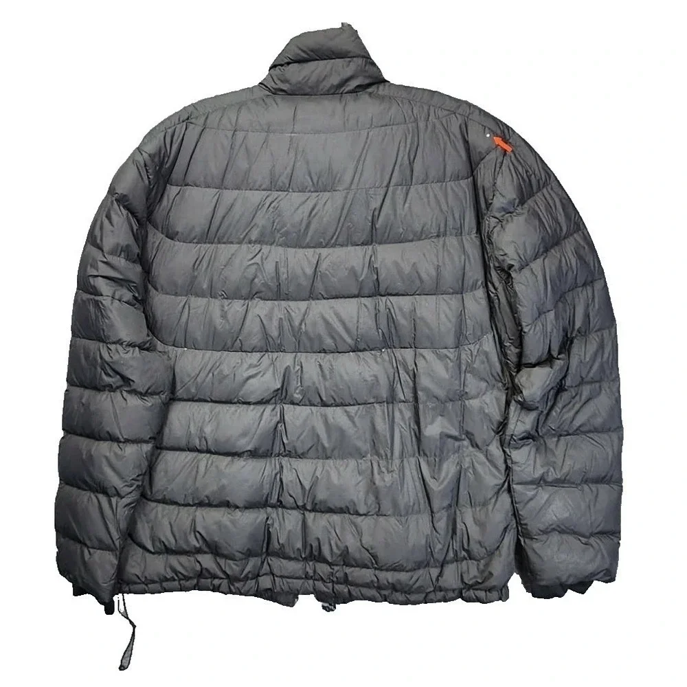 Columbia Mens XXL Puffer Jacket Black Omni-Heat Down Fill Omni-Shield‎ Insulated